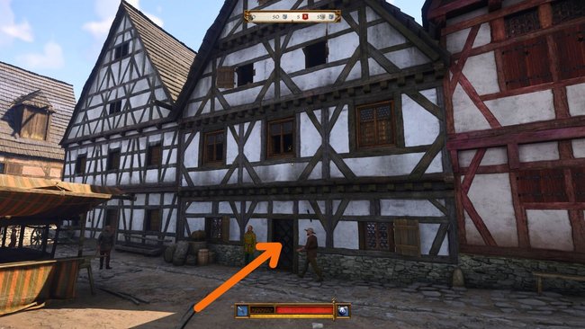 Zu Vavak gelangt ihr durch diesen Zugang zum Haus. Zu Vavak gelangt ihr durch diesen Zugang zum Haus.