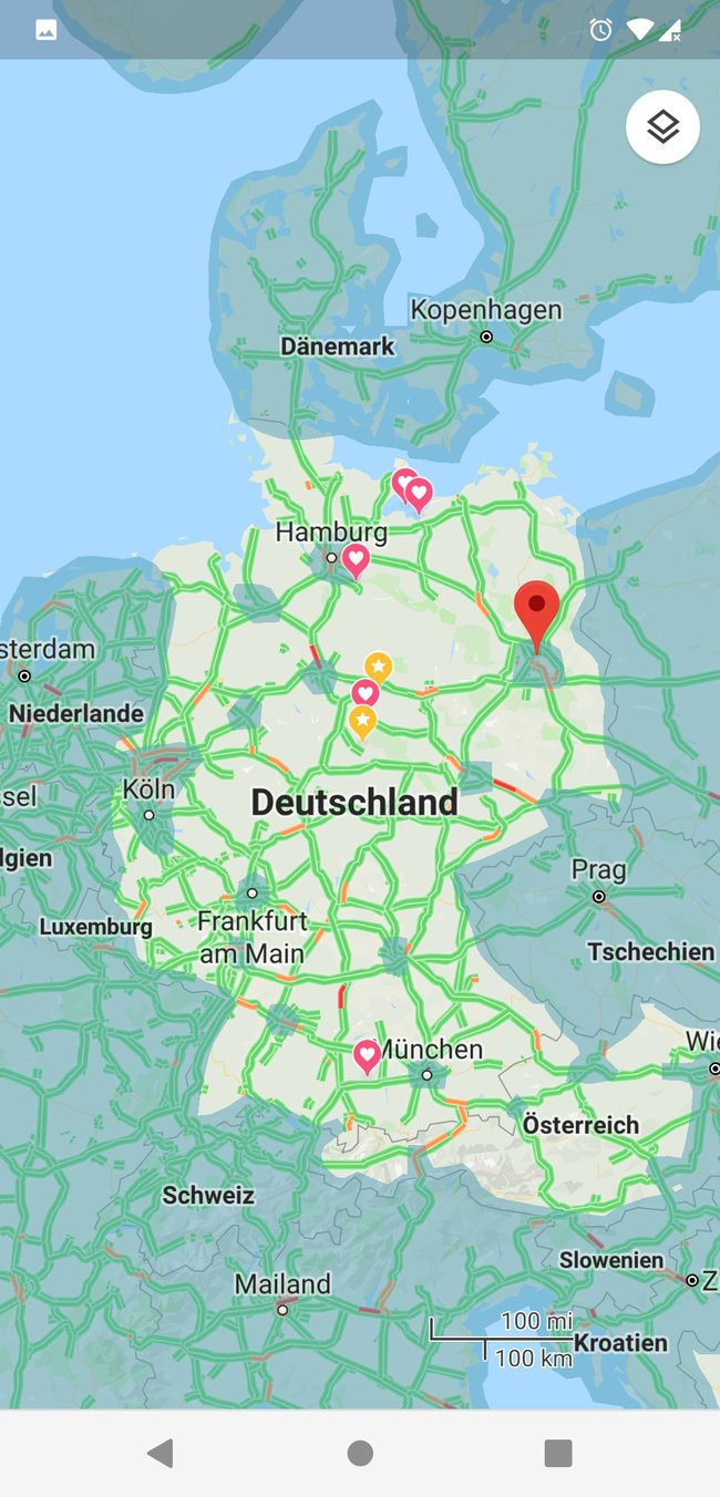 Google Street View ist in Deutschland nur in Großstädten verfügbar. Bild: GIGA Google Street View ist in Deutschland nur in Großstädten verfügbar. Bild: GIGA