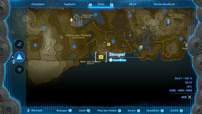 Die Karte zeigt euch den Fundort der Höhle mit dem Phantom-Helm. (Bildquelle: Screenshot GIGA) Die Karte zeigt euch den Fundort der Höhle mit dem Phantom-Helm. (Bildquelle: Screenshot GIGA)