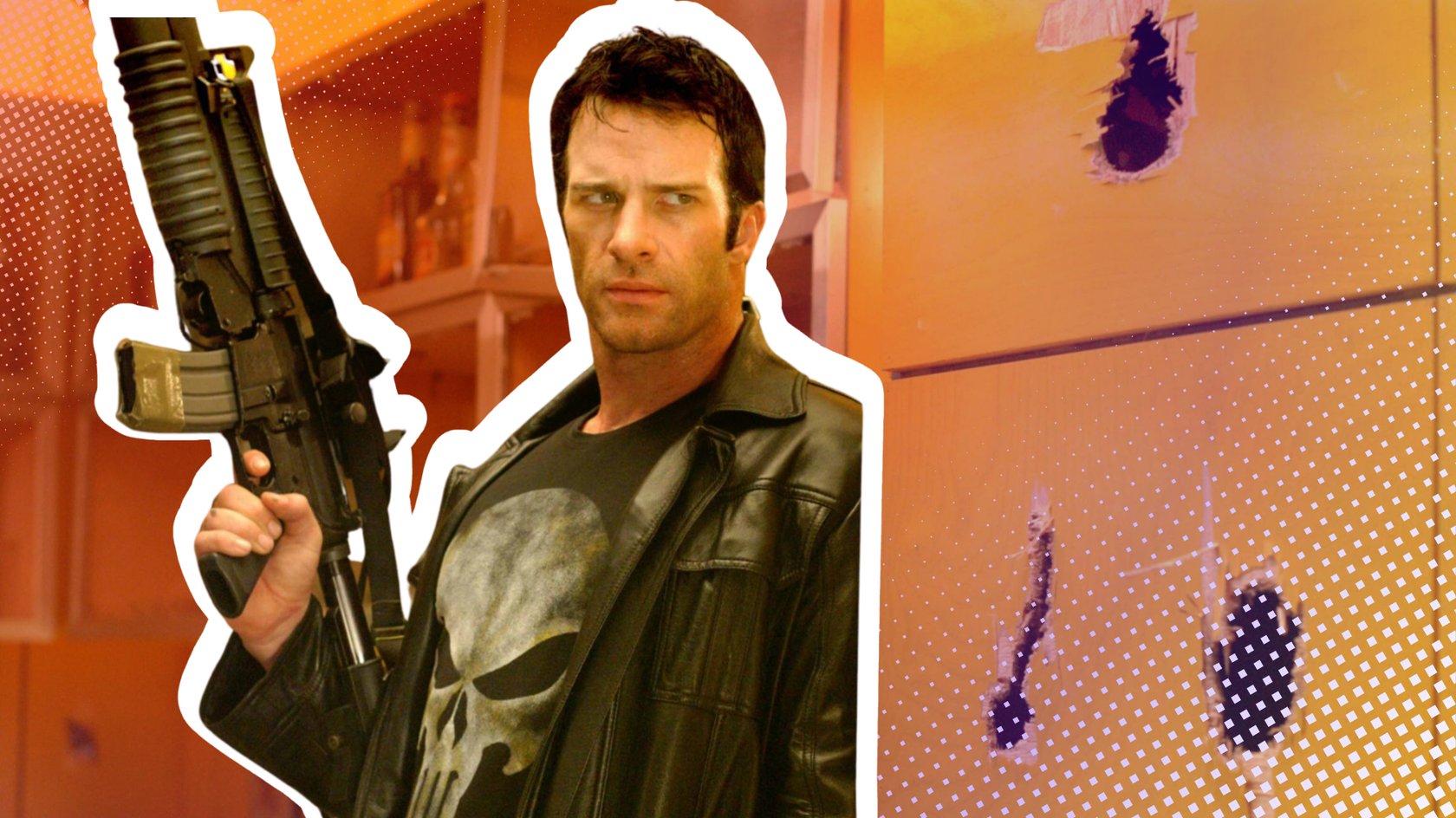 Thomas Jane spielt Frank Castle.