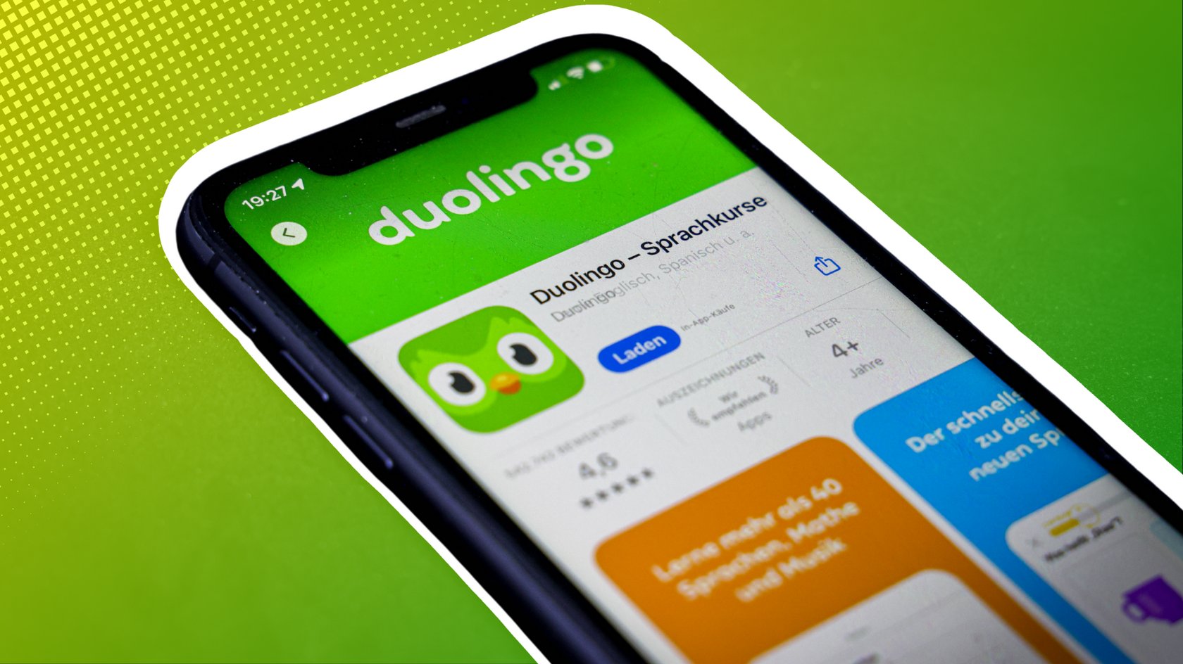 Duolingo belohnt euch, wenn ihr täglich eure Übungen macht.